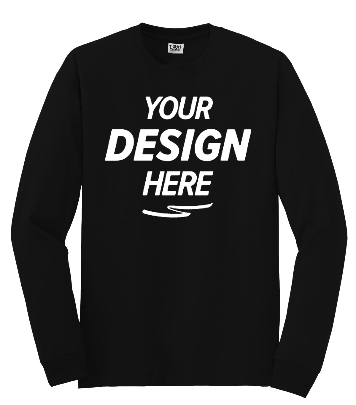 Custom Heavy Cotton Long Sleeves (100 pcs)