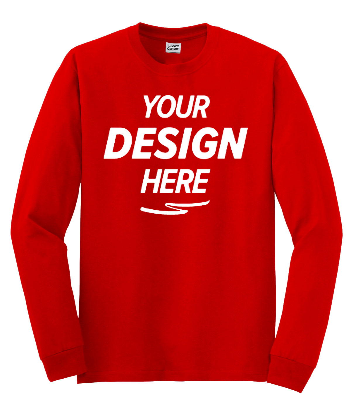 Custom Heavy Cotton Long Sleeves (50 pcs)
