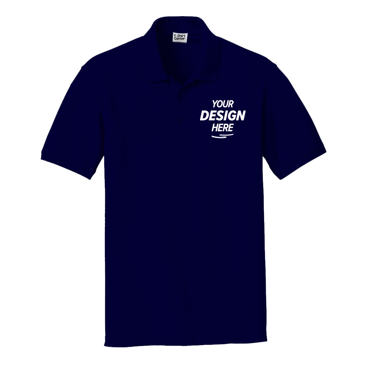 Custom Cotton Polo Shirts (50 pcs)