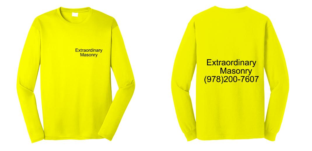 Custom Dri Fit Long Sleeve (50 pcs)