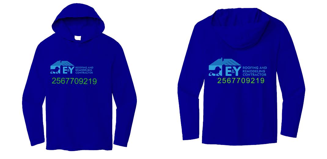 Custom Dri Fit  Hooded Long Sleeve (100 pcs)