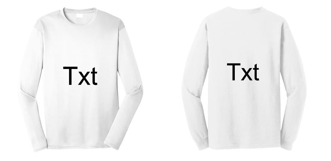 Custom Dri Fit Long Sleeve (50 pcs)