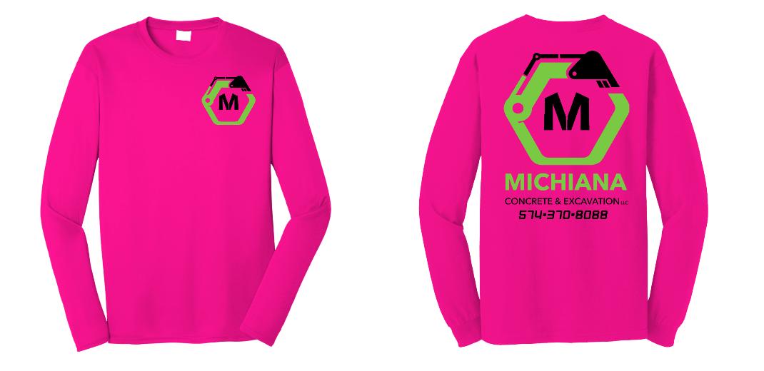 Custom Dri Fit Long Sleeve (50 pcs)