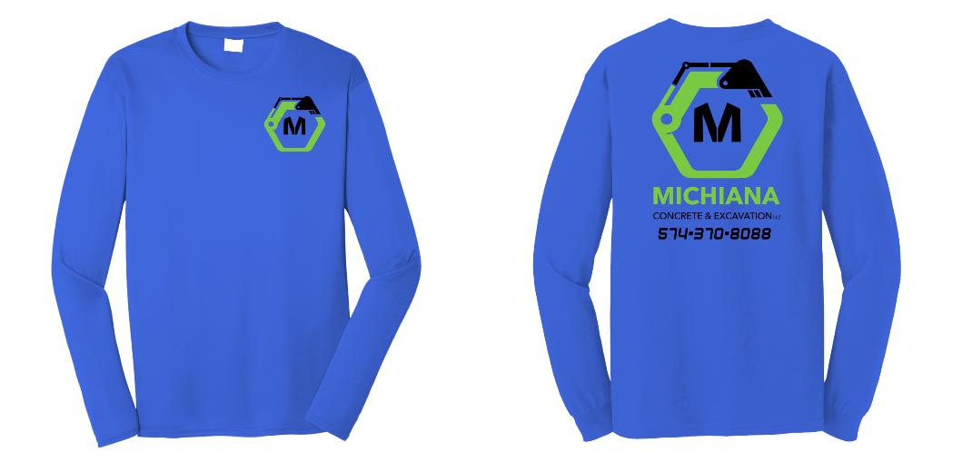 Custom Dri Fit Long Sleeve (50 pcs)