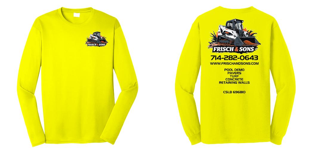 Custom Dri Fit Long Sleeve (50 pcs)