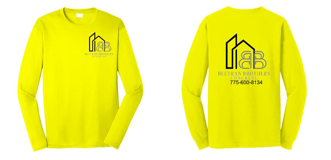 Custom Dri Fit Long Sleeve (50 pcs)