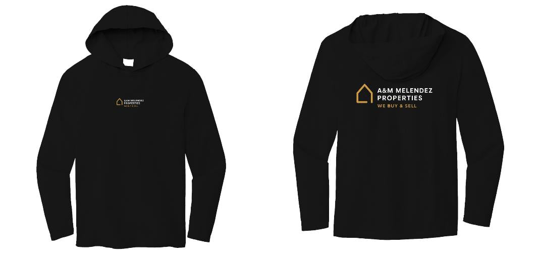 Custom Dri Fit  Hooded Long Sleeve (100 pcs)