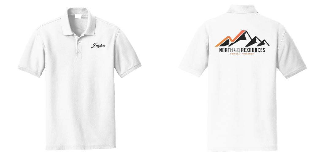 Custom Cotton Polo Shirts (25 pcs)
