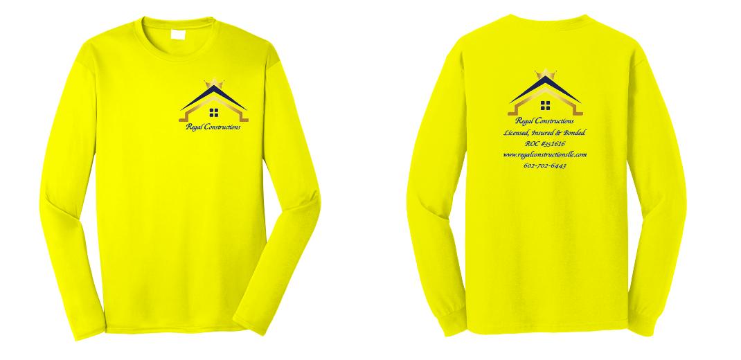Custom Dri Fit Long Sleeve (100 pcs)