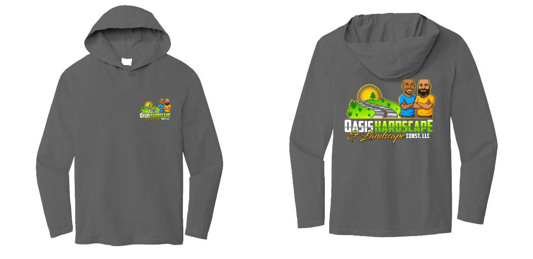Custom Dri Fit Hooded Long Sleeve (50 pcs)