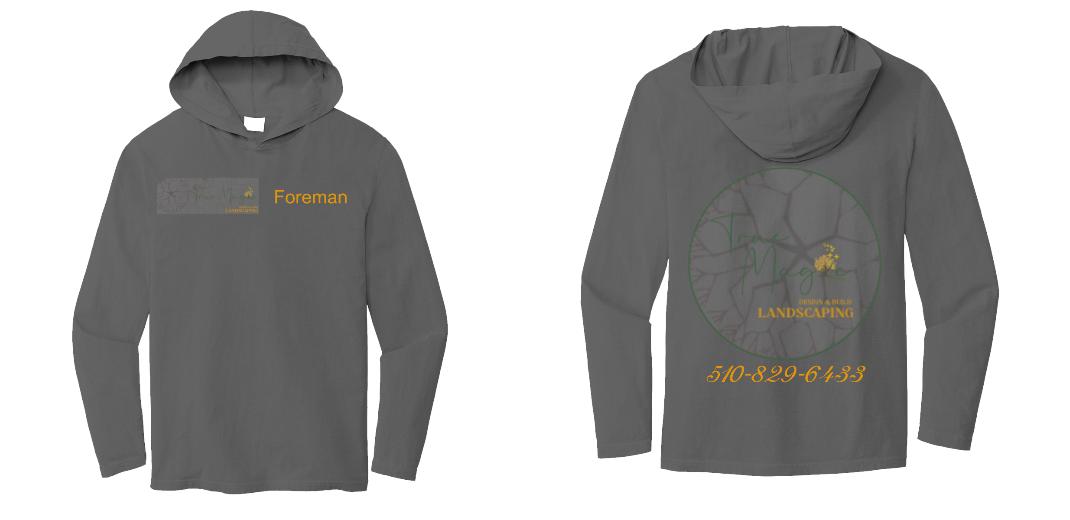 Custom Dri Fit Hooded Long Sleeve (50 pcs)