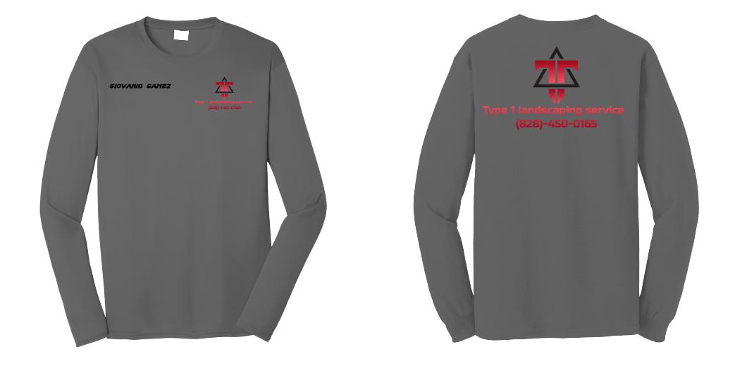 Custom Dri Fit Long Sleeve (50 pcs)