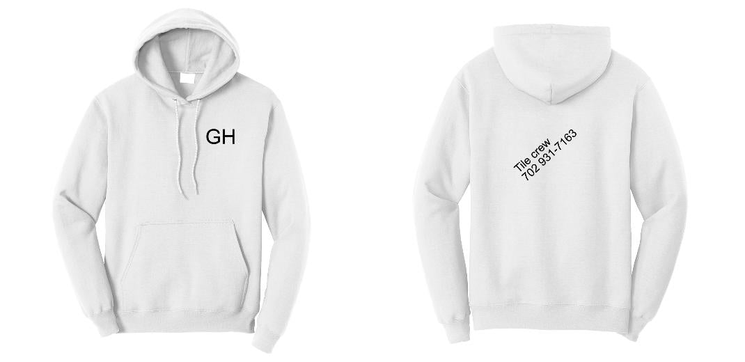 Custom Heavy Cotton  Hoodies (20 pcs for  $599)