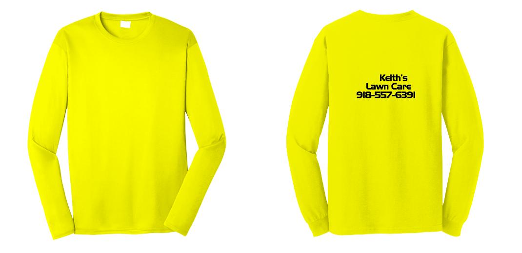Custom Dri Fit Long Sleeve (50 pcs)