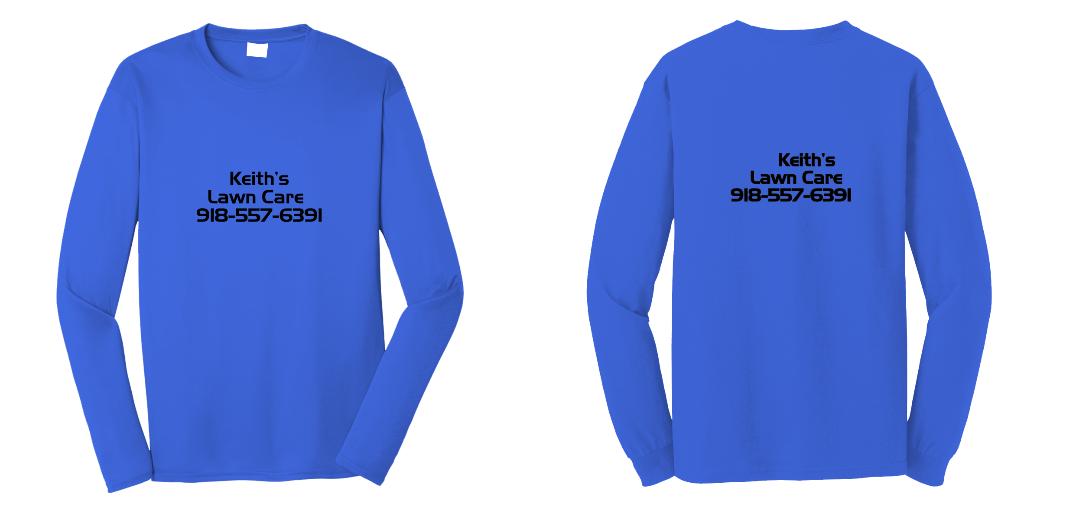 Custom Dri Fit Long Sleeve (50 pcs)