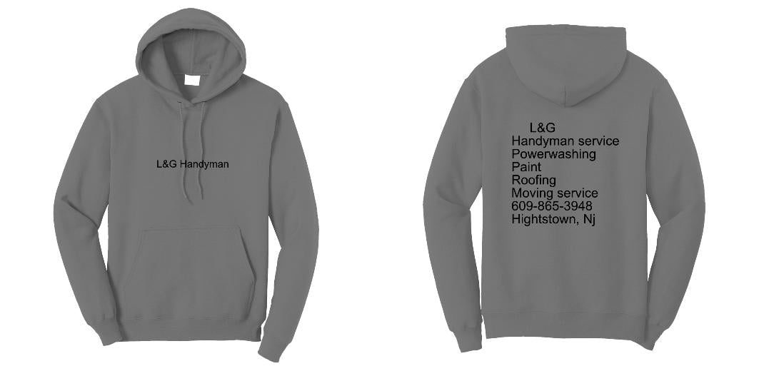 Custom Heavy Cotton Hoodies (50 pcs for $1250)