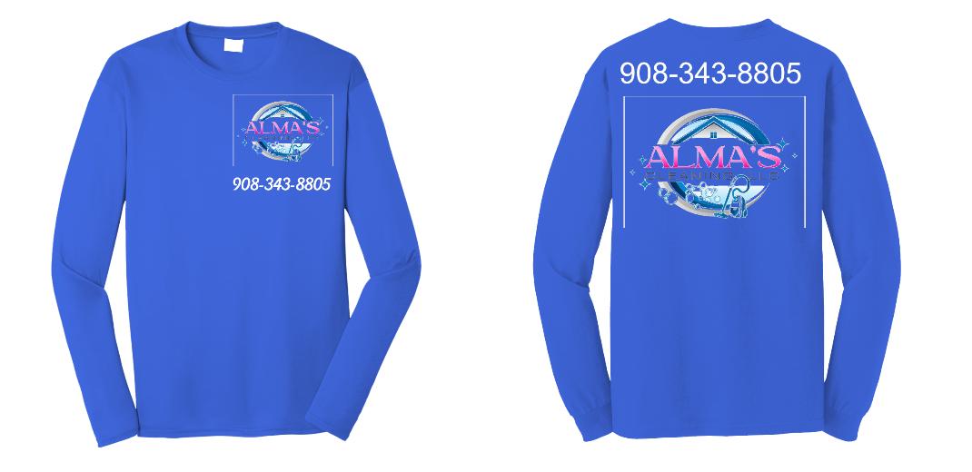 Custom Dri Fit Long Sleeve (50 pcs)