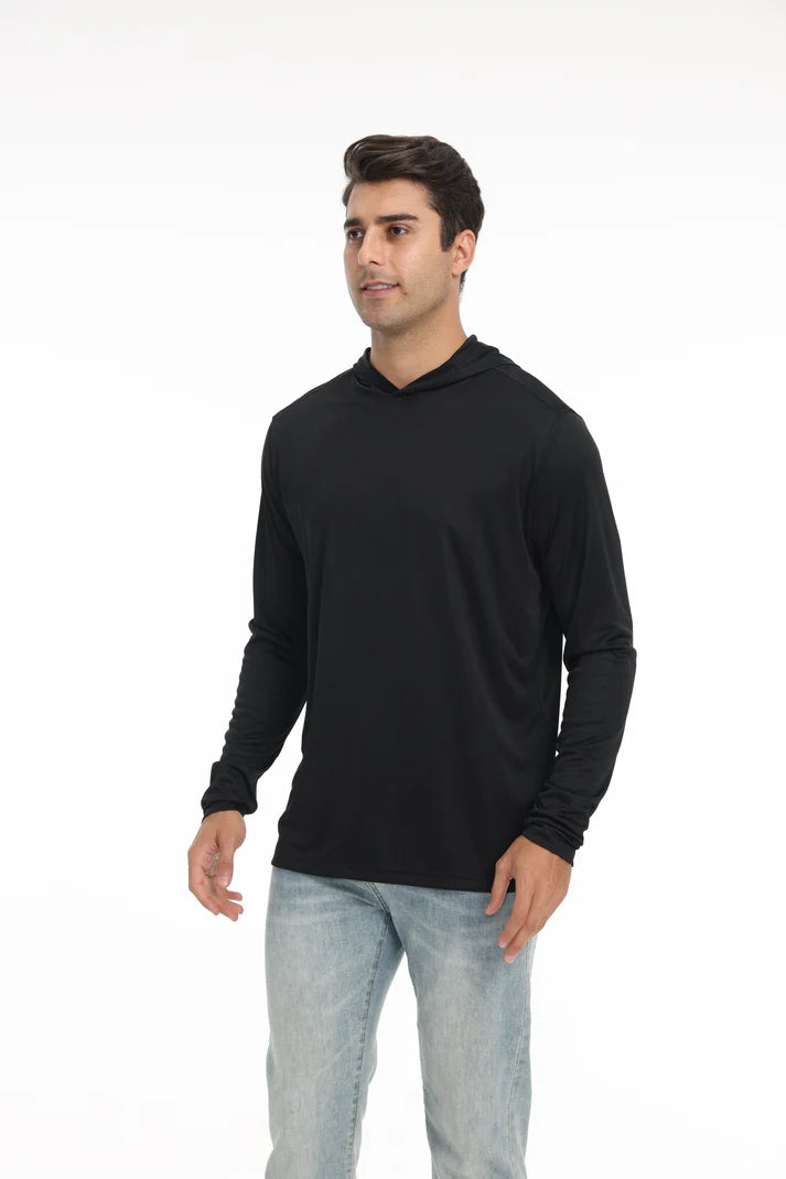 Lightweight Dry Fit Hooded Pullover