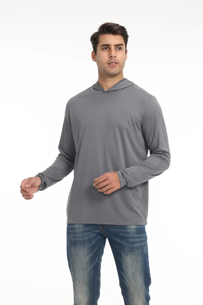 Lightweight Dry Fit Hooded Pullover