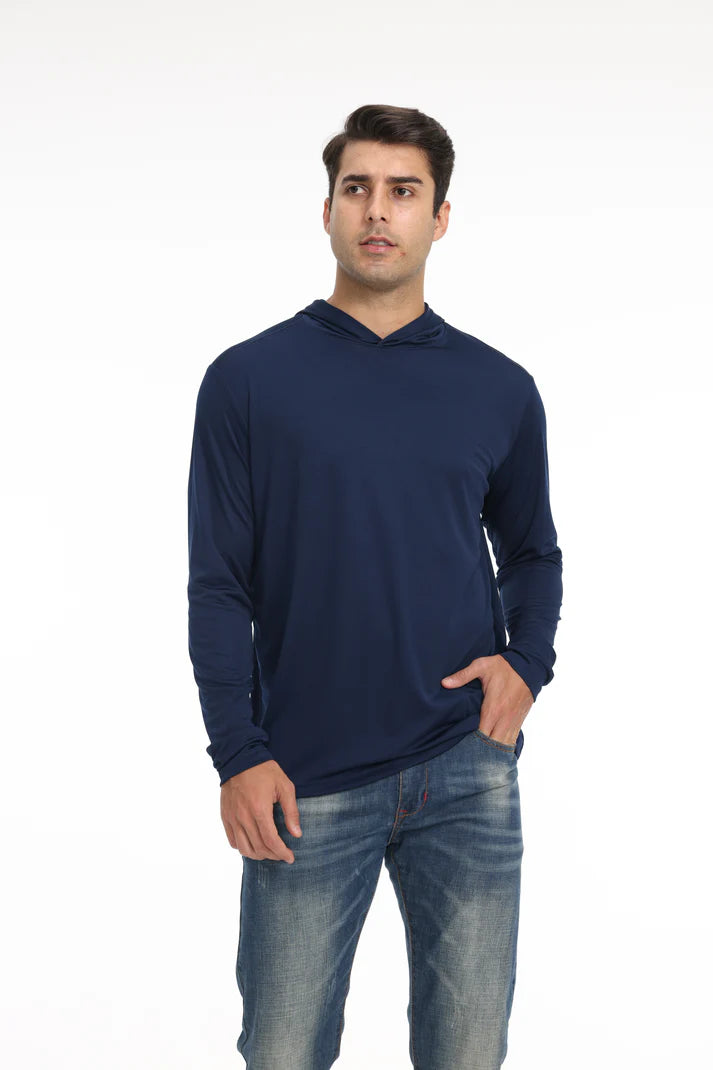 Lightweight Dry Fit Hooded Pullover