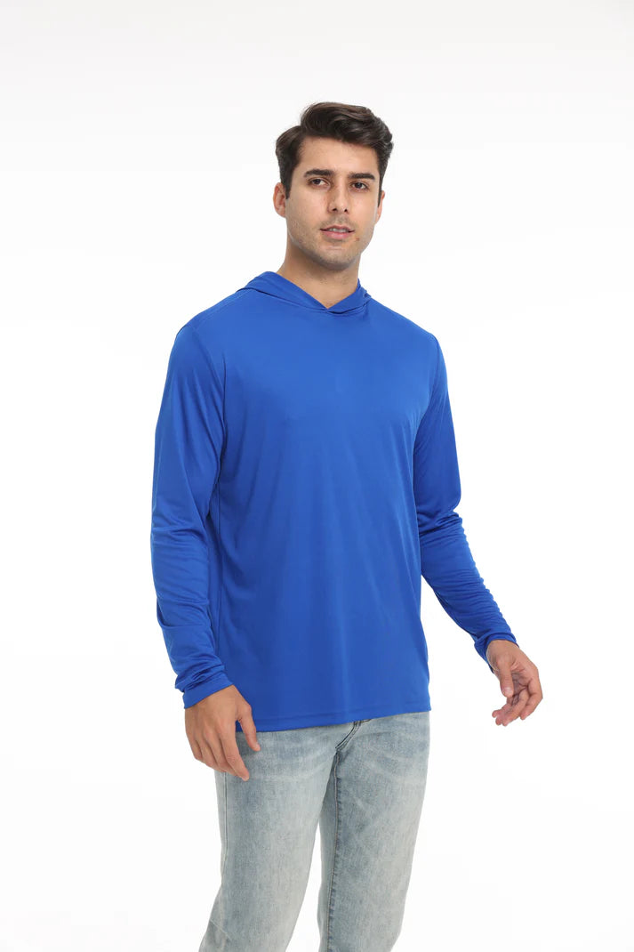 Lightweight Dry Fit Hooded Pullover
